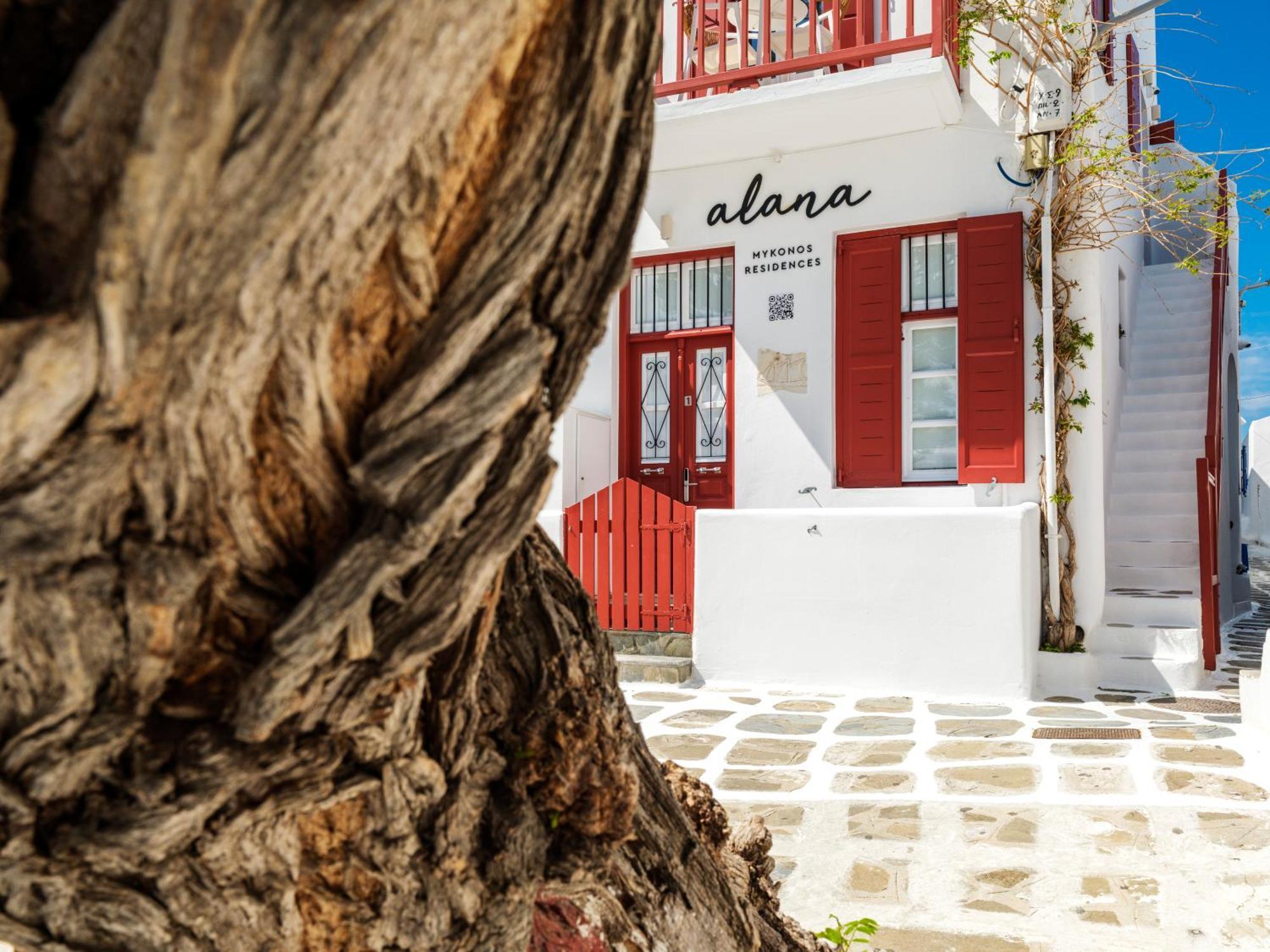 Отель Alana Mykonos Mykonos Town Экстерьер фото