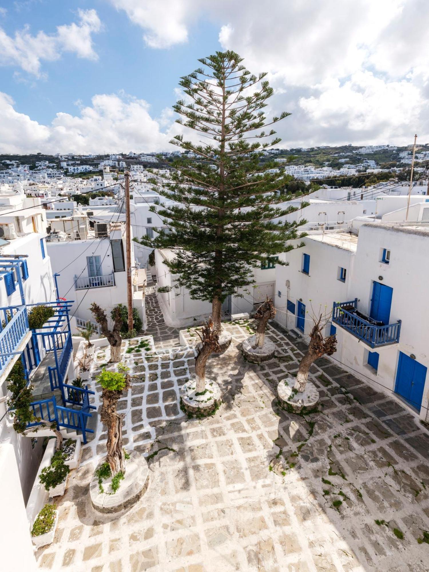 Отель Alana Mykonos Mykonos Town Экстерьер фото