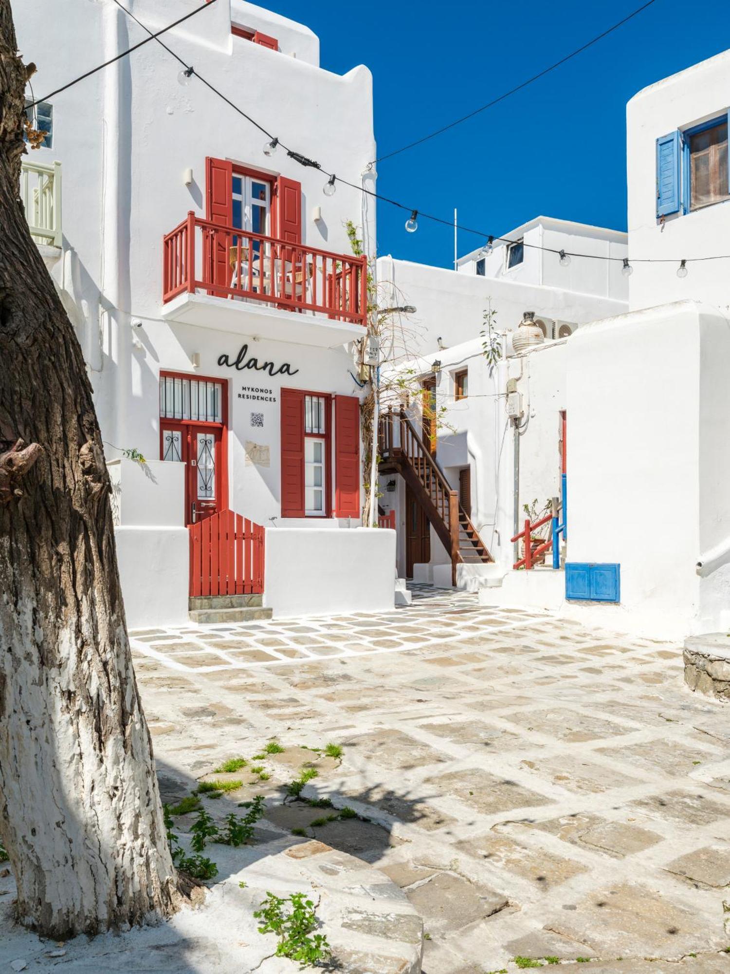 Отель Alana Mykonos Mykonos Town Экстерьер фото